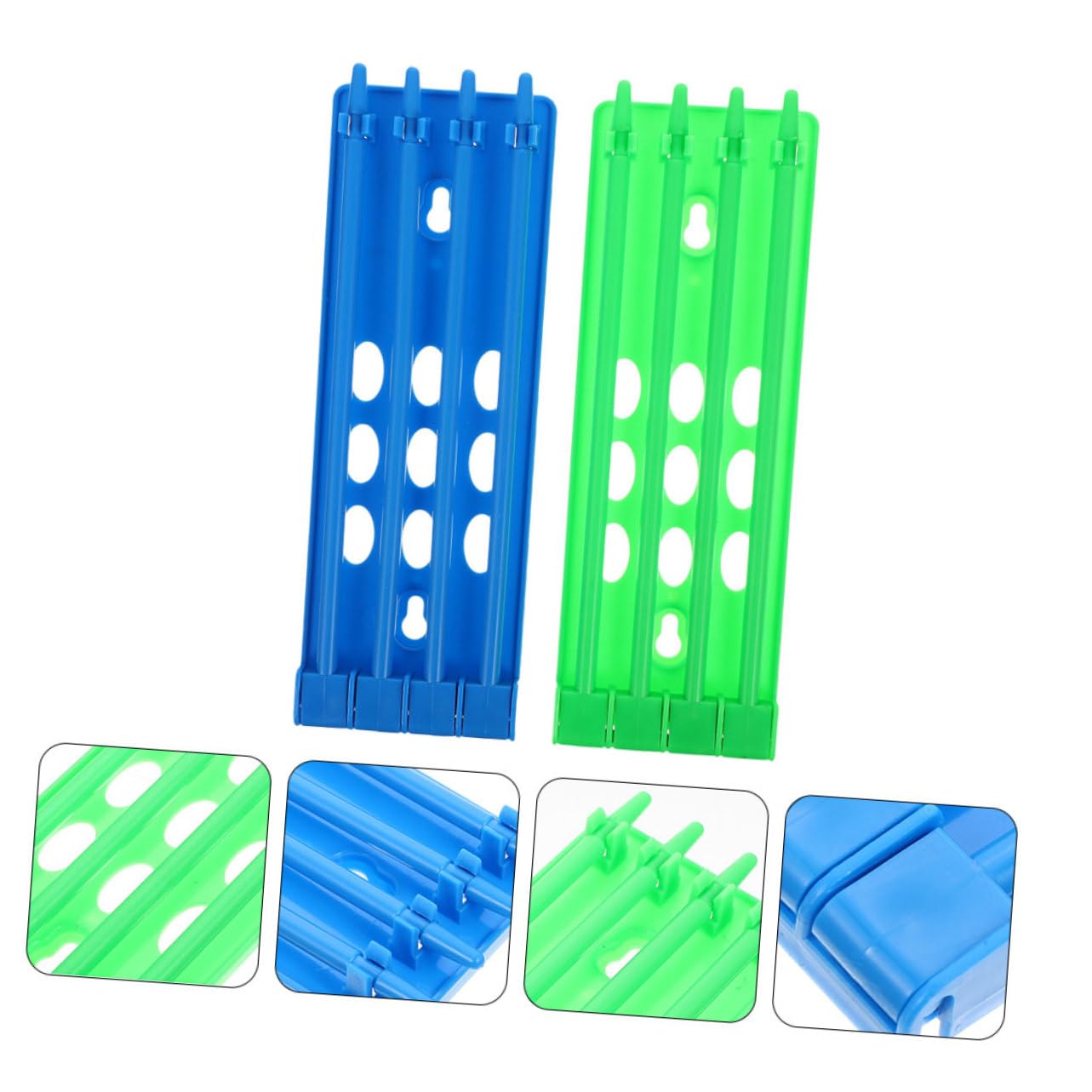 HANABASS 16piezas Soporte para Anillos De De Palomas De Organizador De Anillos para Aves Instalación Rápida y Sencilla Diseño Duradero para Accesorios De Palomas Exteriores