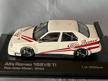 Amazon.co.jp: hpi Racing Alfa Romeo 155 V6 TI White 1/43 : Hobbies