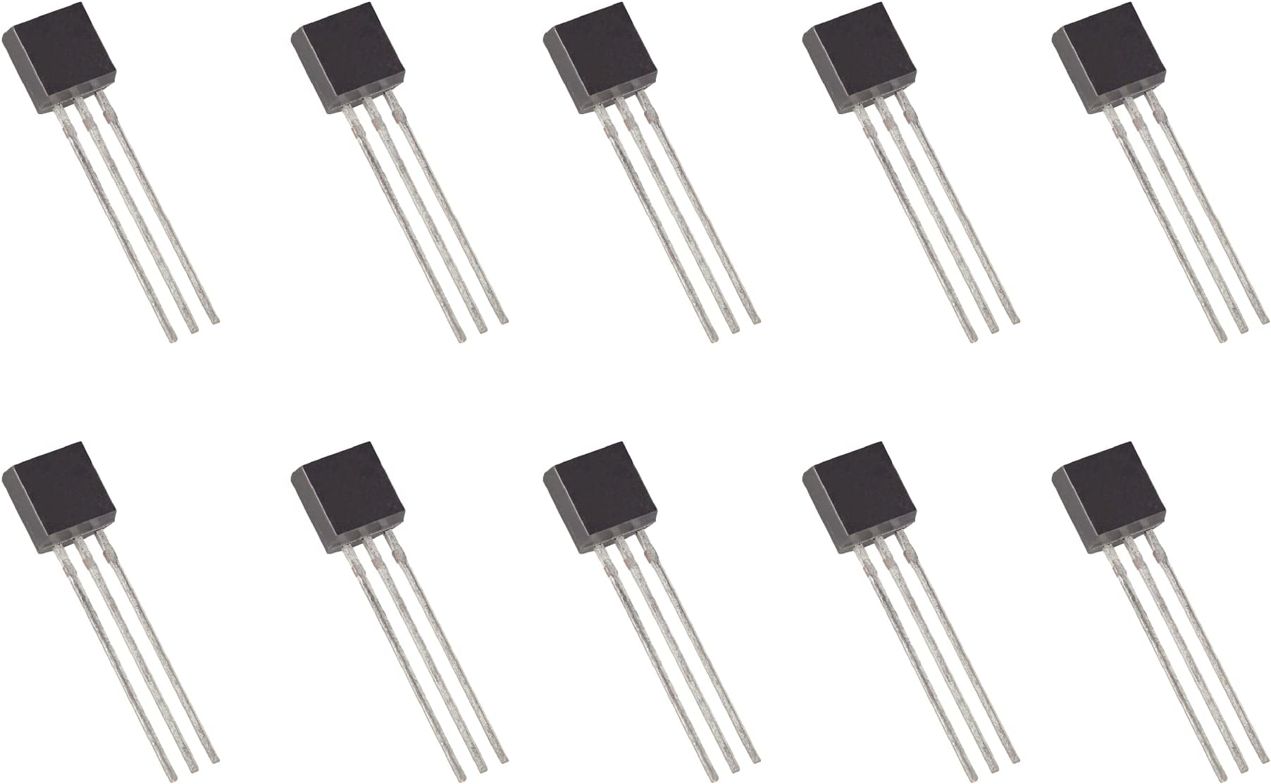 Lot De 10 Transistors 2N2222A HJE - Neufs Sous Emballage - Port Offert