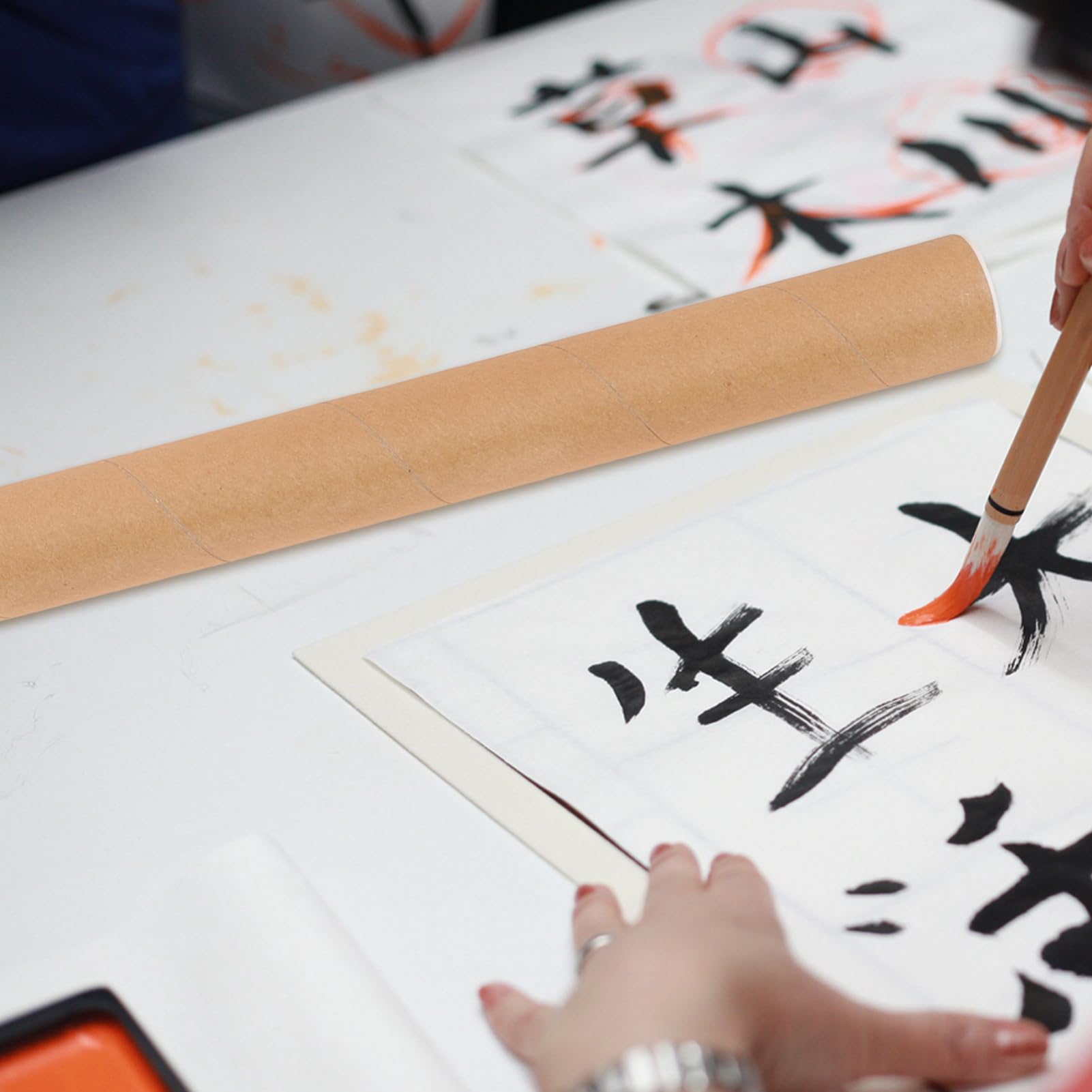 BCOATH Painting Tube Portable Storage Tube for Poster Holder and Wrapping Supply