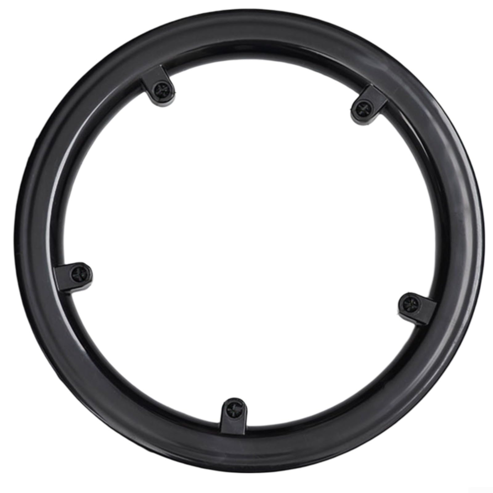 Protezione per corona della bicicletta, per guarnitura 46T-48T 4/5 fori, protezione per catena della bici da olio e danni, copertura in plastica, per mountain folding e city (48T)
