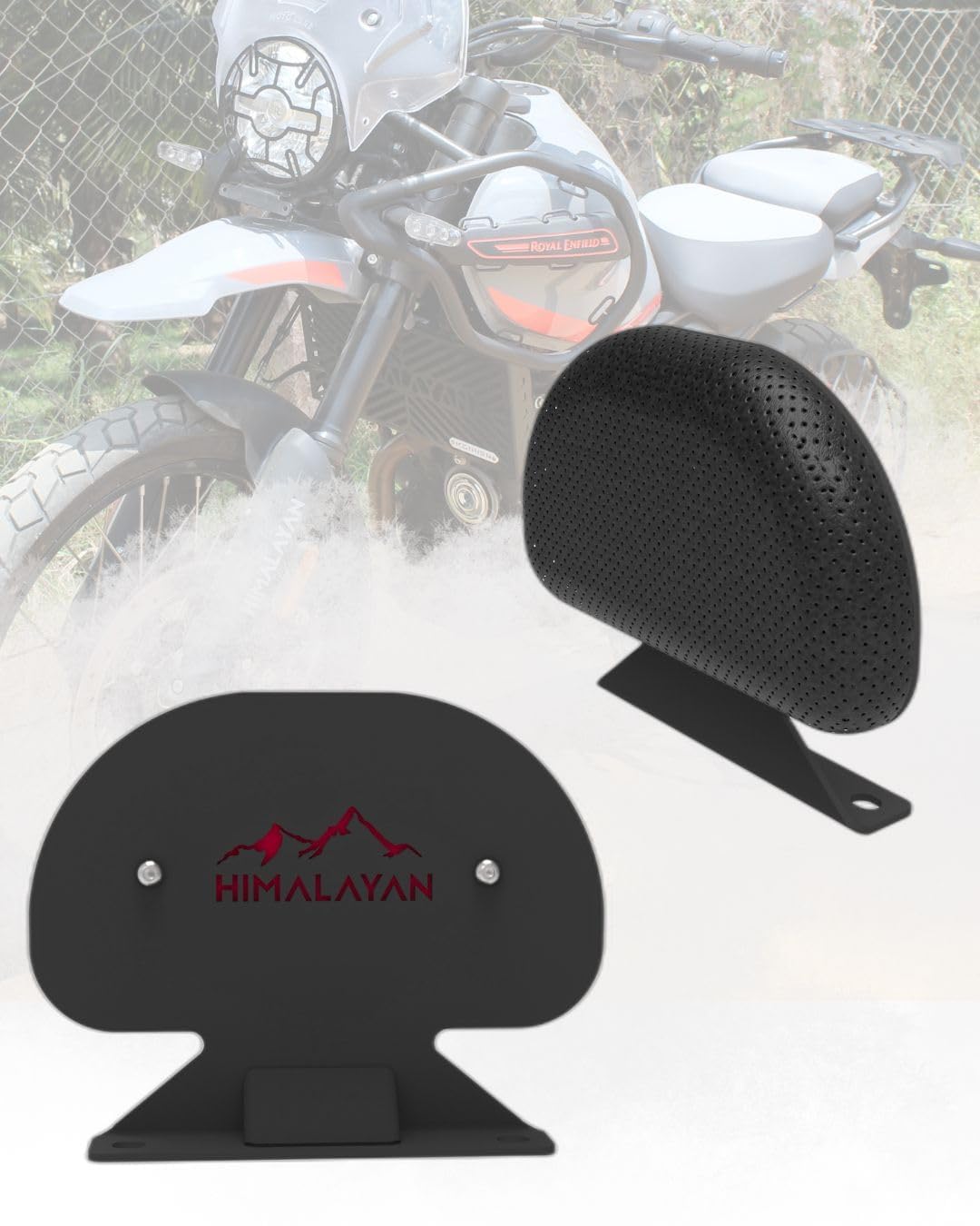 Auto Infinity Backrest Compatible With R-E Himalayan 450 (Black, Pack of 1)-image-28