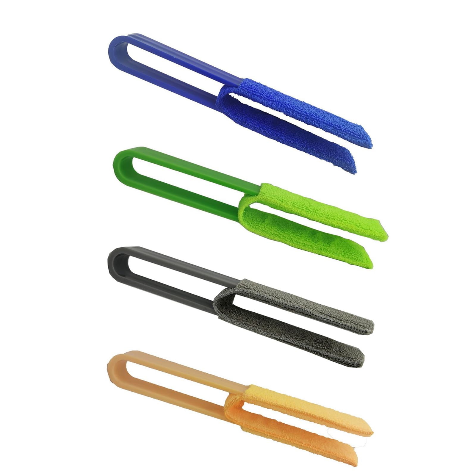 4Pcs Window Blinds Cleaning Brush with Doubel Head Designs for Easy Removal Air Conditioning Vent Dusting Window Cleaner