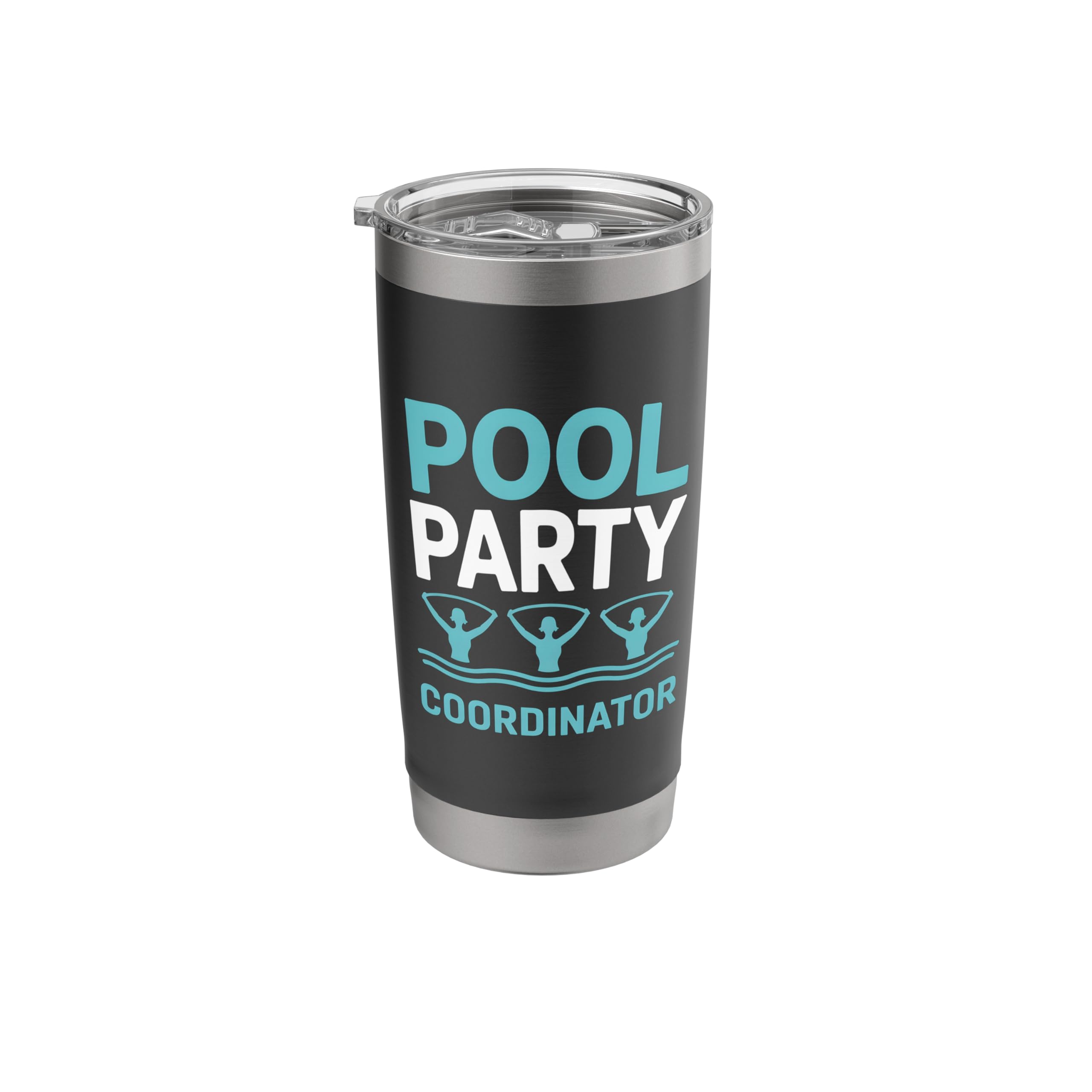 Pool Party Coordinator Water Aerobics Stainless Steel Insulated Tumbler