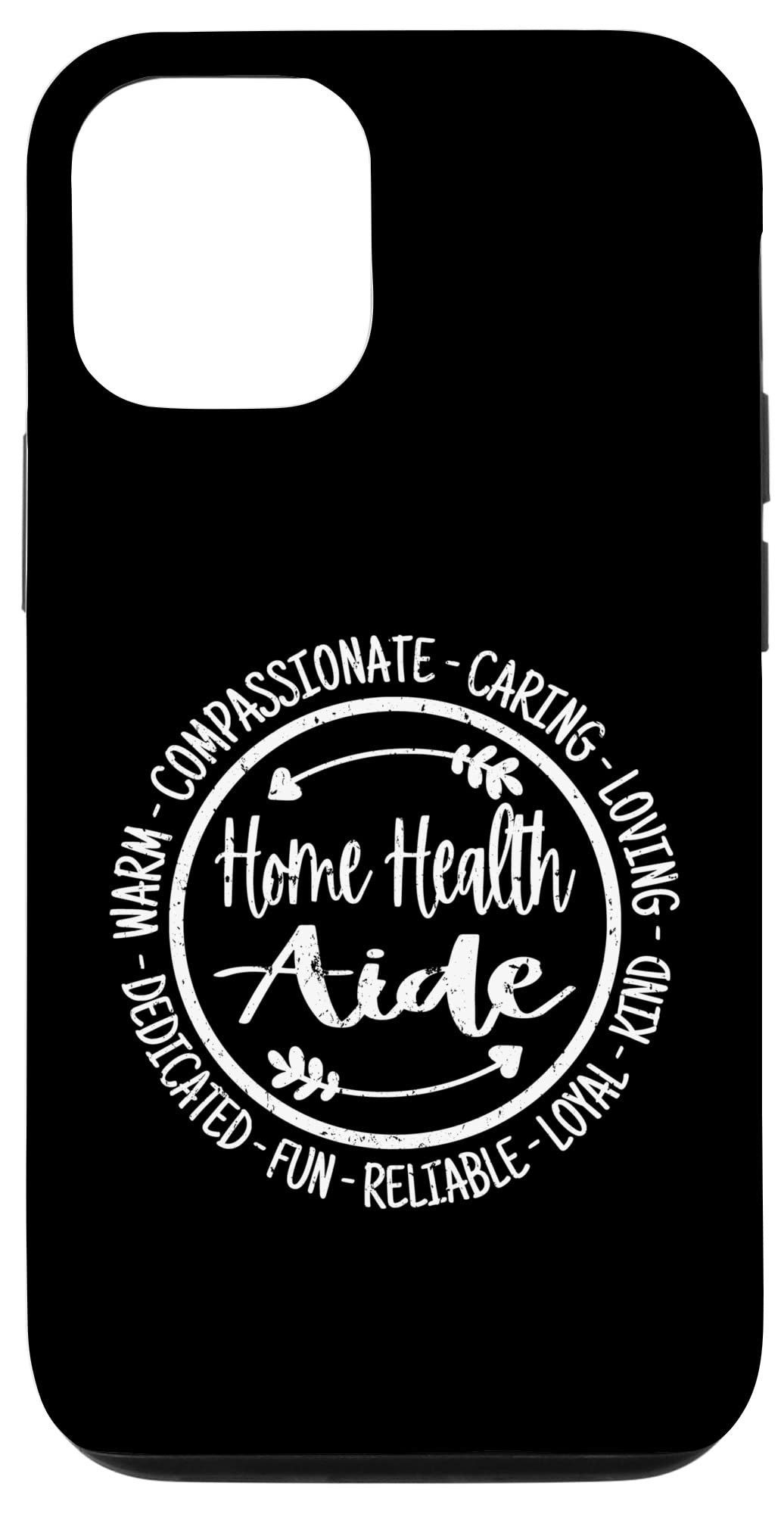 iPhone 12/12 Pro Home Health Aide Life Appreciation Vintage Case