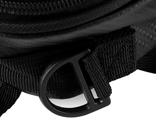 Miniatura 6 de Bolsa de tanque de motocicleta, impermeable, magnética, Oxford, bolsa de combustible, pantalla táctil, soporte para teléfono GPS con ventana más