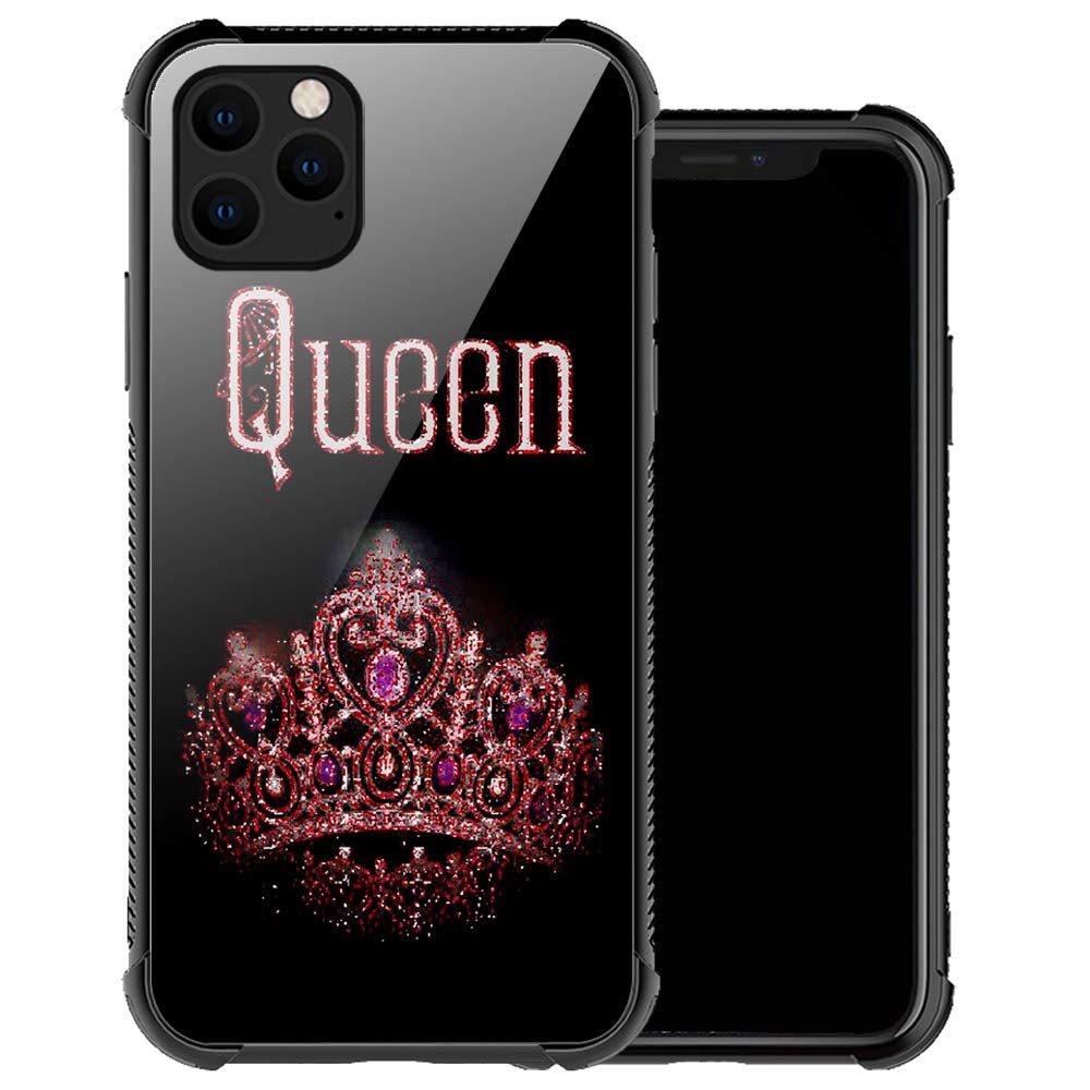 ZHEGAILIAN Case Compatible with iPhone 13 Pro Max Case,Queen Case for iPhone 13 Pro Max Women Girls,Anti-Slip Shockproof Dropproof Case for iPhone 13 Pro Max 6.7 in