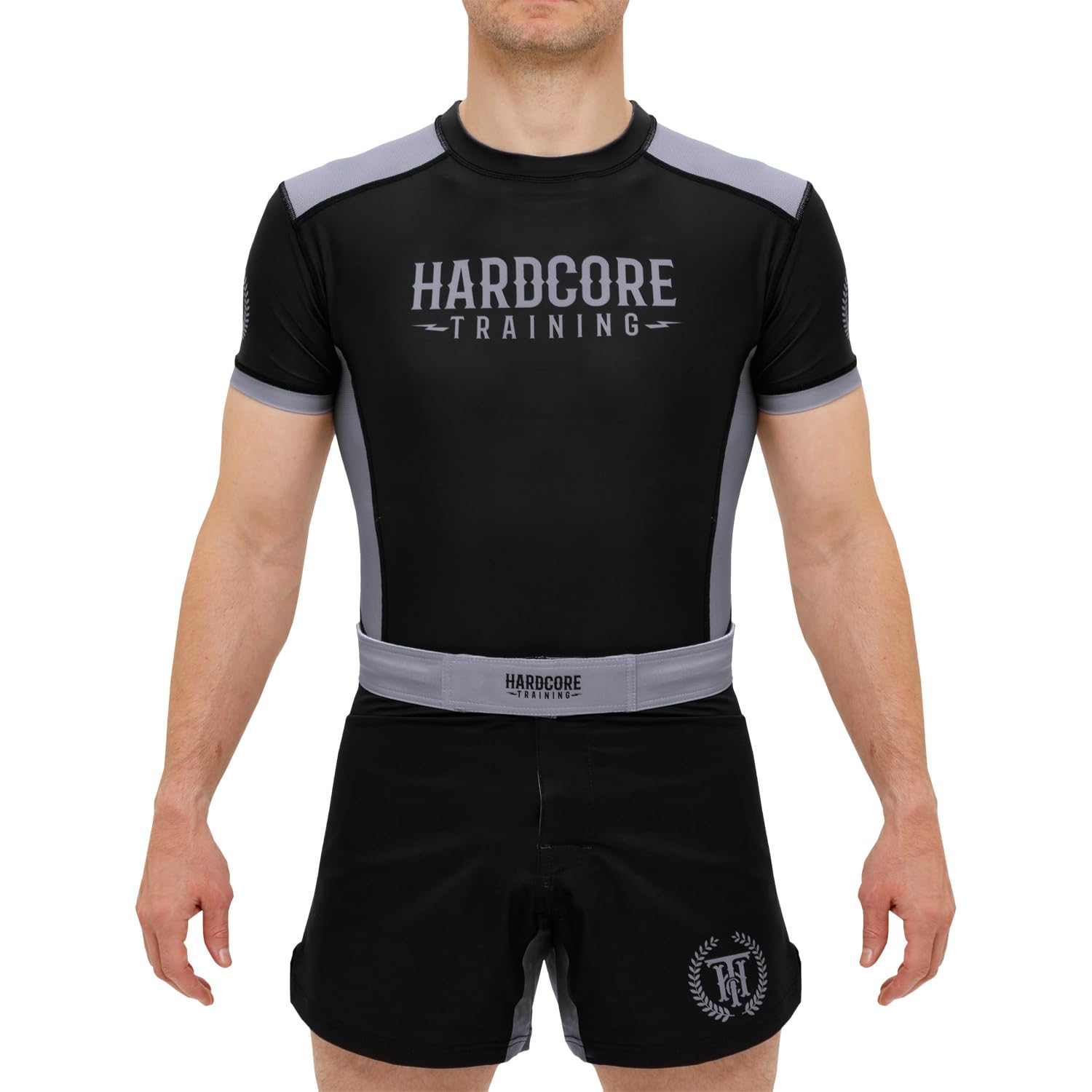 Hardcore Training Shorts de Combat Neocamp pour Hommes MMA Boxe Combat BJJ Grappling Fitness Muay Thai Kickboxing No Gi