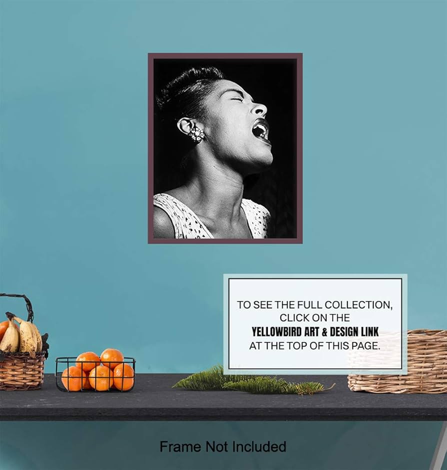 Amazon.com: Billie Holiday Poster - Black African American