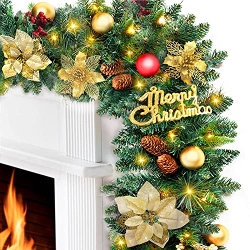 5 Best Garland Ideas to Decorate Your Stair Railing