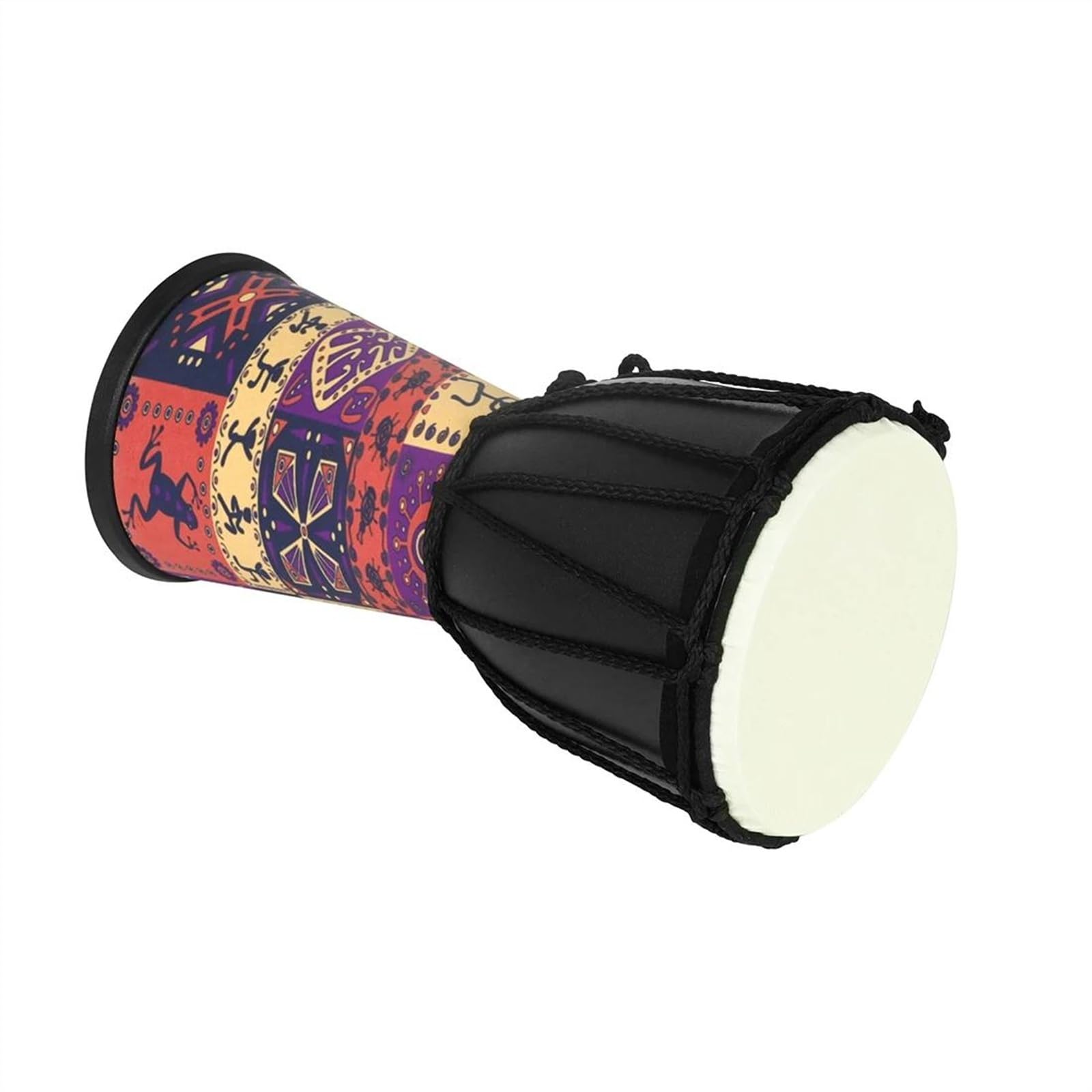 Profesjonalny Djembe 4-calowy Bęben ABS Kolorowy Bęben Ręczny Djembe Początkujący Perkusista Instrument Perkusyjny