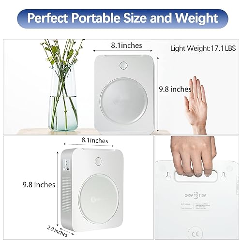 Miniatura 2 de uyoyous 3000 W Voltaje de aumento de 110 V a 220 V Convertidor de potencia de servicio pesado Transformador de potencia de 110 V a 220 V para Europa