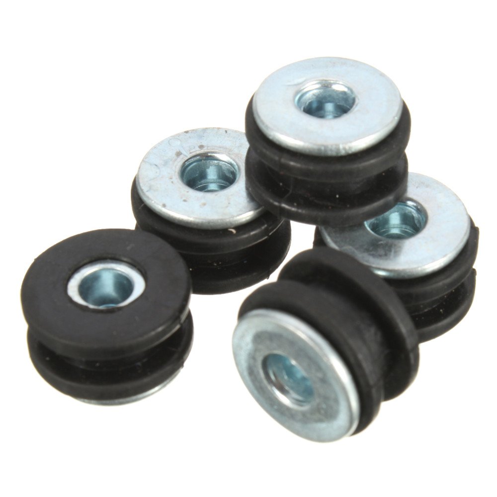 GOZAR 10Pcs Moto Gommini Bolt per Honda/Yamaha/Suzuki/Kawasaki Carenature