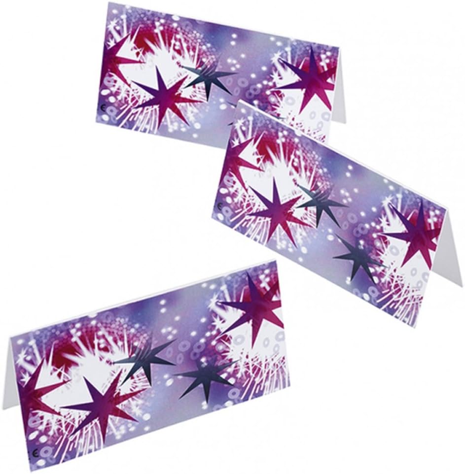 amscan 552600 Place Markers Happy Birthday Pack of 6