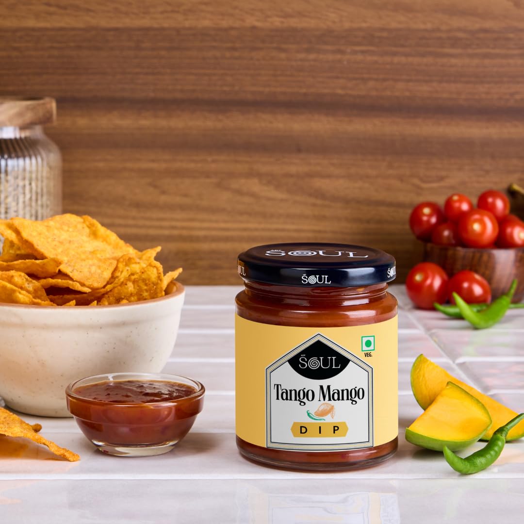 ADF Soul Tango Mango Dip | Sweet & Tart Mango-Based Sauce With Indian Spices | Great With Nachos, Grilled Starters & Snacks | 230g. - Image 4 thumbnail