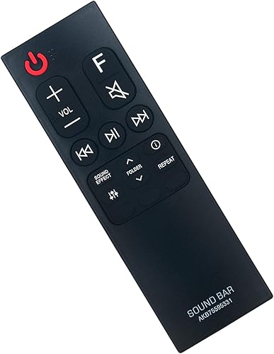 Miniatura 3 de AKB75595331 - Control remoto de repuesto aplicable para barra de sonido LG SL6Y SPL5B-W SN6Y SPN5B-W SL4 SPH4B-W SL5Y SN7CY SNC4R SPH4B-W SPJ4-S