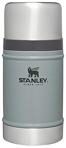 STANLEY Vacuum Insulated Large Food Jar, 18/8 Stainless Steel Food Jar for Cold and Hot Food, Soup Thermos with Leak Proof Lid Doubles as Cup, Wide Mouth Food Thermos