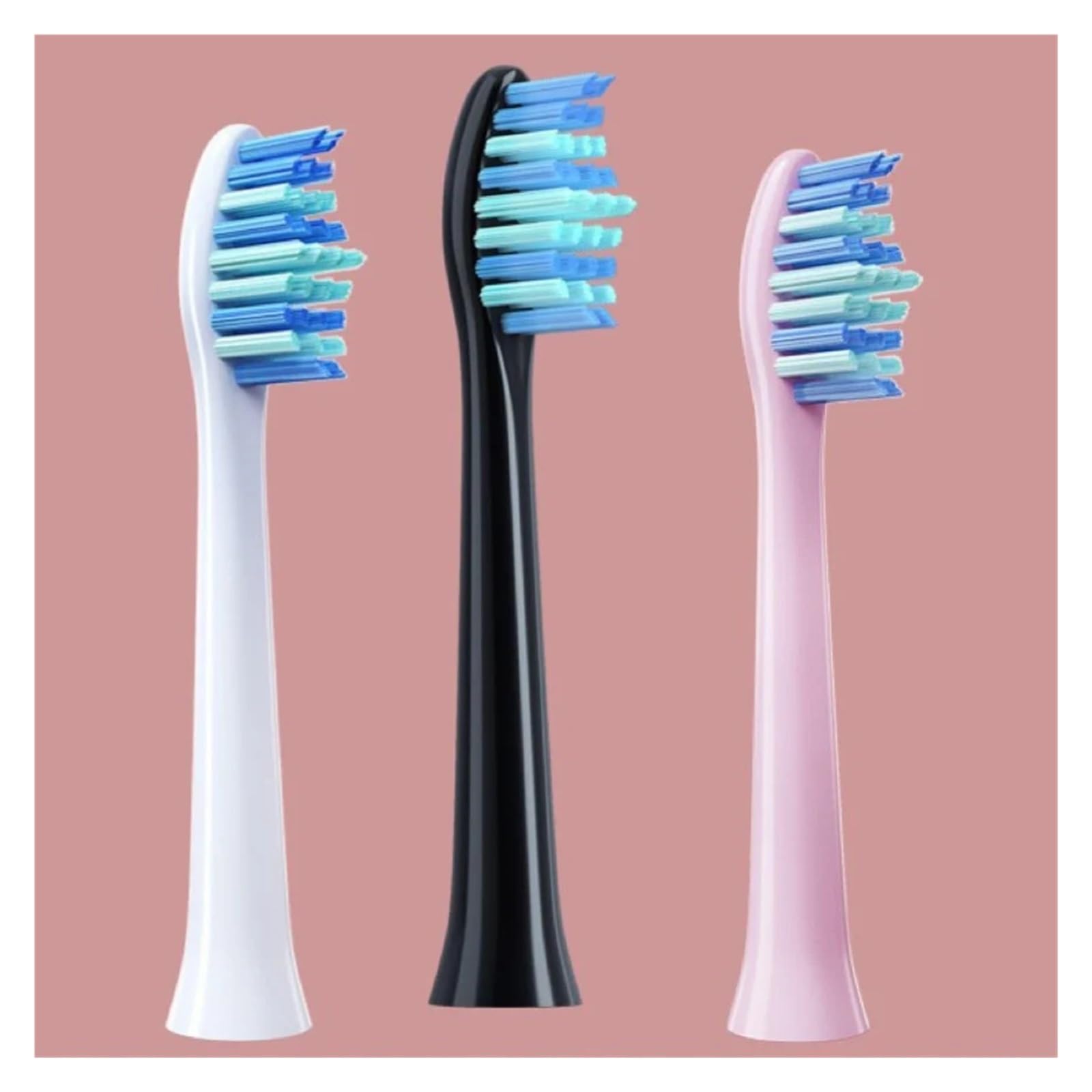 Testine di ricambio for spazzolino, compatibilità con lo SOUNESS SN303/SN903/SN901/905/601/SN801/SN810/SN201/SNK01/ST802/ST903(16white Whitening)