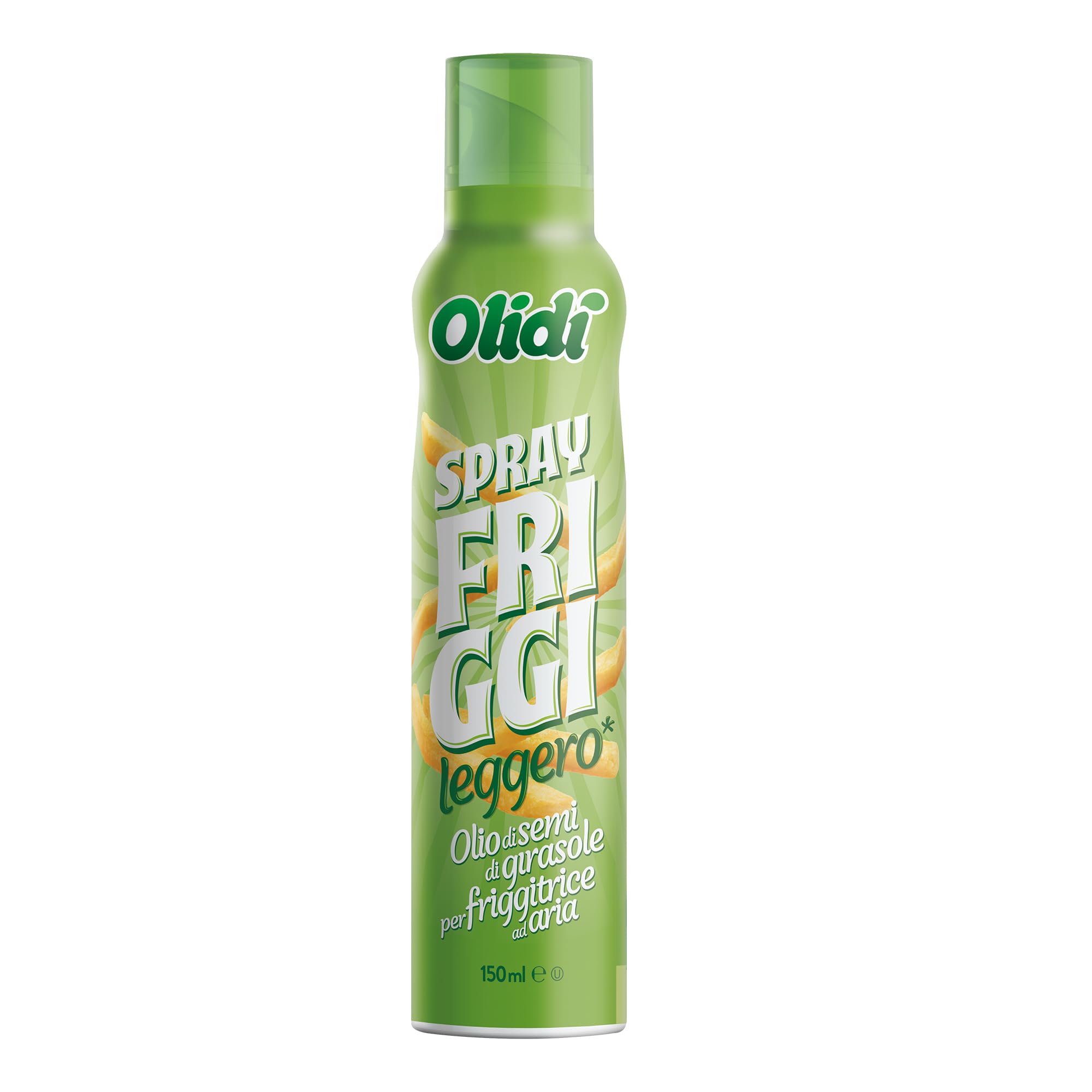 Olidì, 3X150 ml, Olio Spray per Friggitrice ad Aria, Spray da Cucina, Olio di Girasole Alto Oleico, Zero Sprechi e Dosi Precise, Nebulizzatore Olio