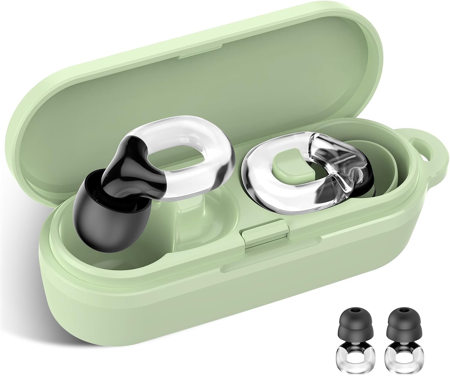 Tapones para los oídos para dormir, reutilizables, de silicona, con tapones individuales/dobles, 35 dB, reducción de ruido, 7 pares de tapones para los oídos en XS/S/M/L para dormir, conciertos