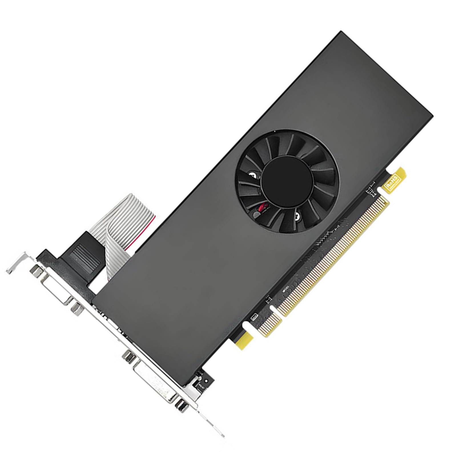 Jectse Karta Graficzna 8G DDR5, 128-bitowa Niskoprofilowa Karta Graficzna, Procesor Graficzny 1183 MHz dla Komputera PC z Interfejsem Multimedialnym HD Port DVI do Pracy, Komputerowa o Niskim