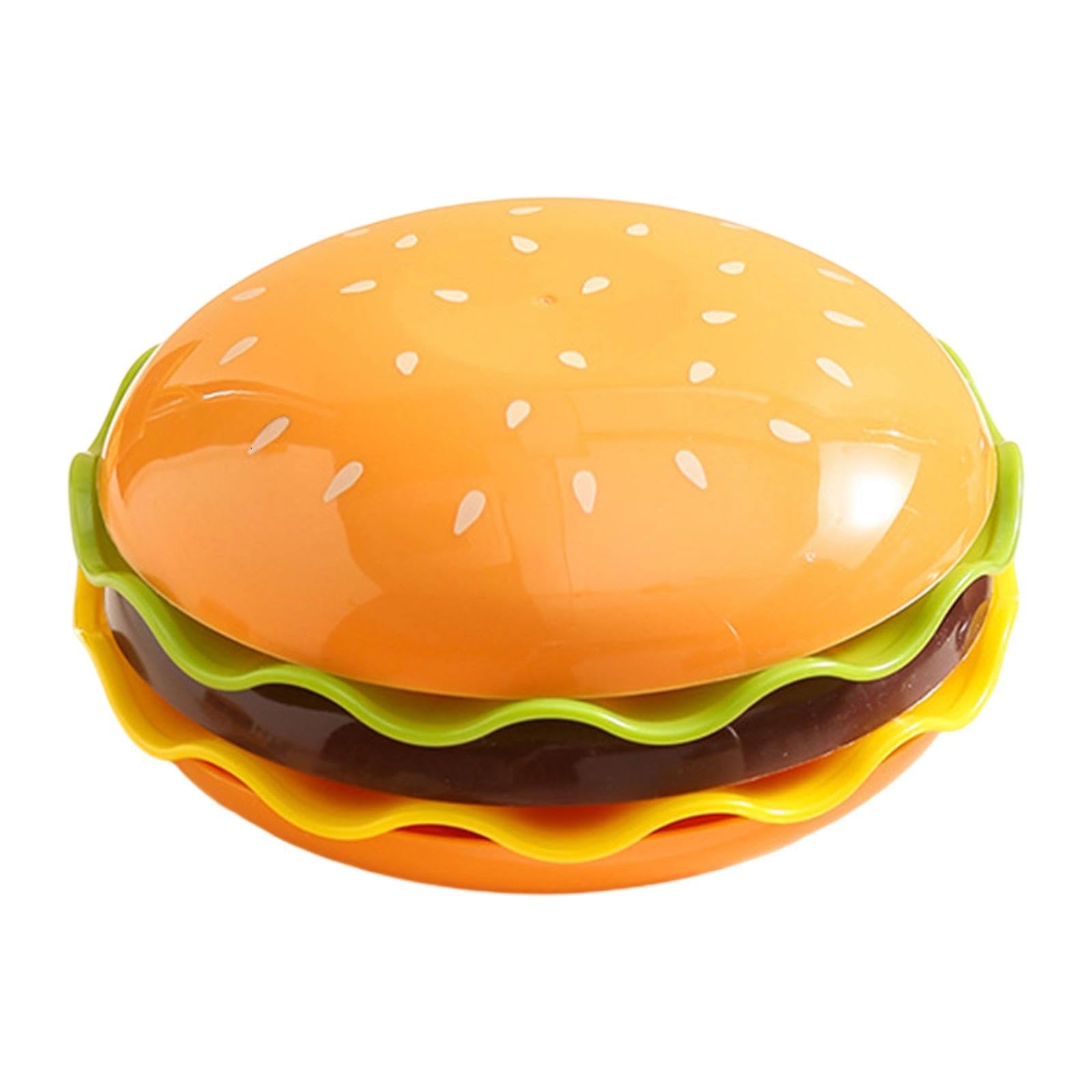 Dickly Set Aus Tellern Und Schüsseln, Hamburger Teller Kombination, Platzsparendes Geschirr für Feiern, 5 Schichten Küche, Haushalt &