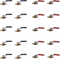Vista 33 de XFITTING 2 piezas de válvula de bola Pex de 1 pulgada, 23-1-1 = 2X (2 paquetes)