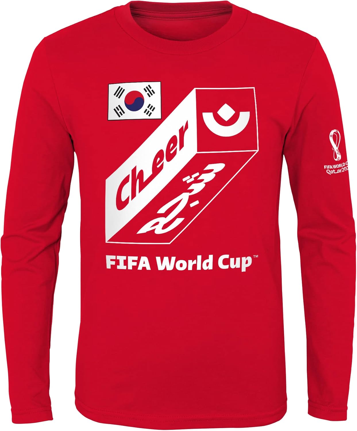 Outerstuff Unisex Kids' FIFA World Cup Penalty Long Sleeve Tee : Sports & Outdoors