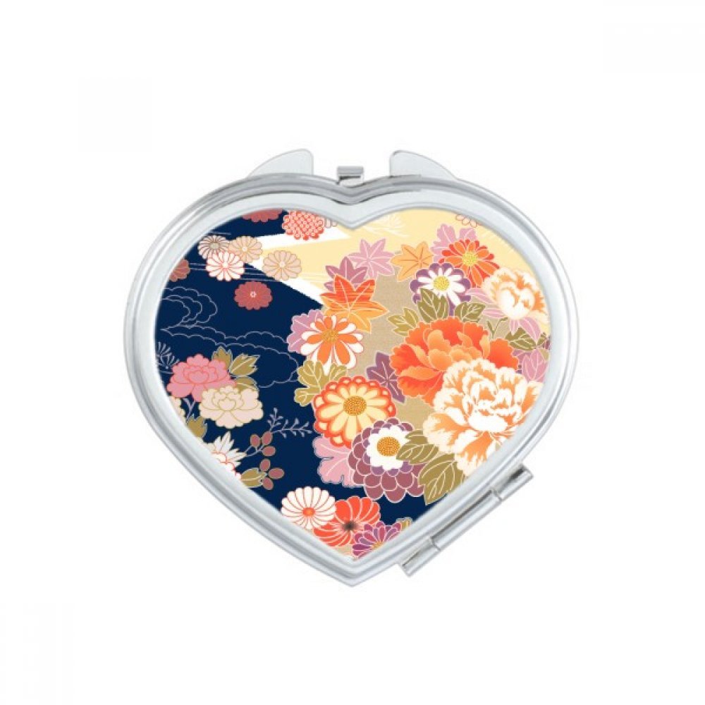 Miroir compact de poche ovale pour corriger son maquillage n'importe où