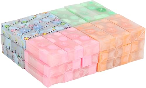 Miniatura 9 de 36 borradores de lápiz para niños, borradores de corrección de patrones para escuela, papelería, fiesta, recompensa, estudiantes, profesores,