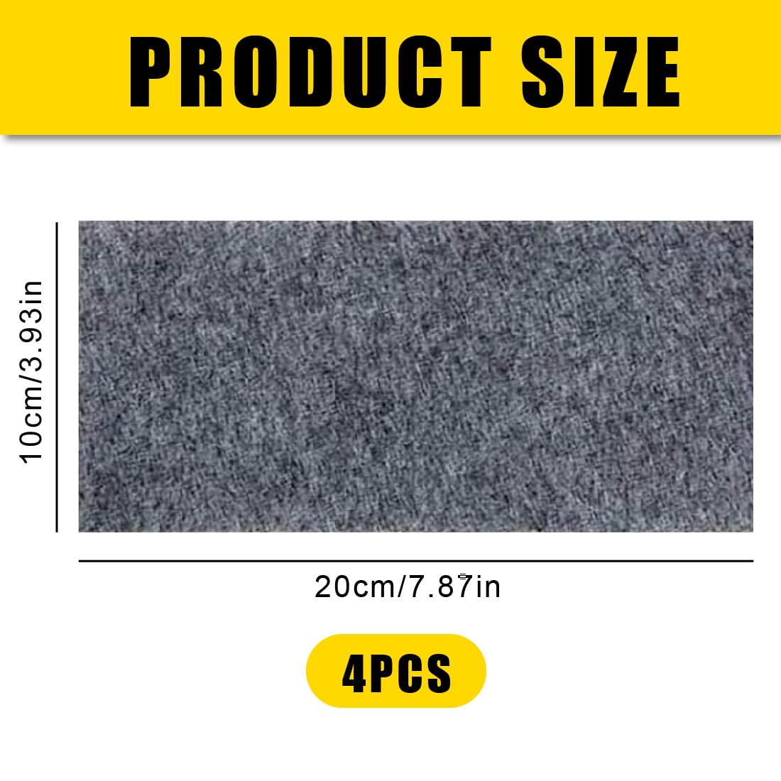 4 PCS Panno Nano Sparkle AntiGraffio Originale Multiuso per La Riparazione di Graffi Leggeri e Cura della Vernice Dell'auto
