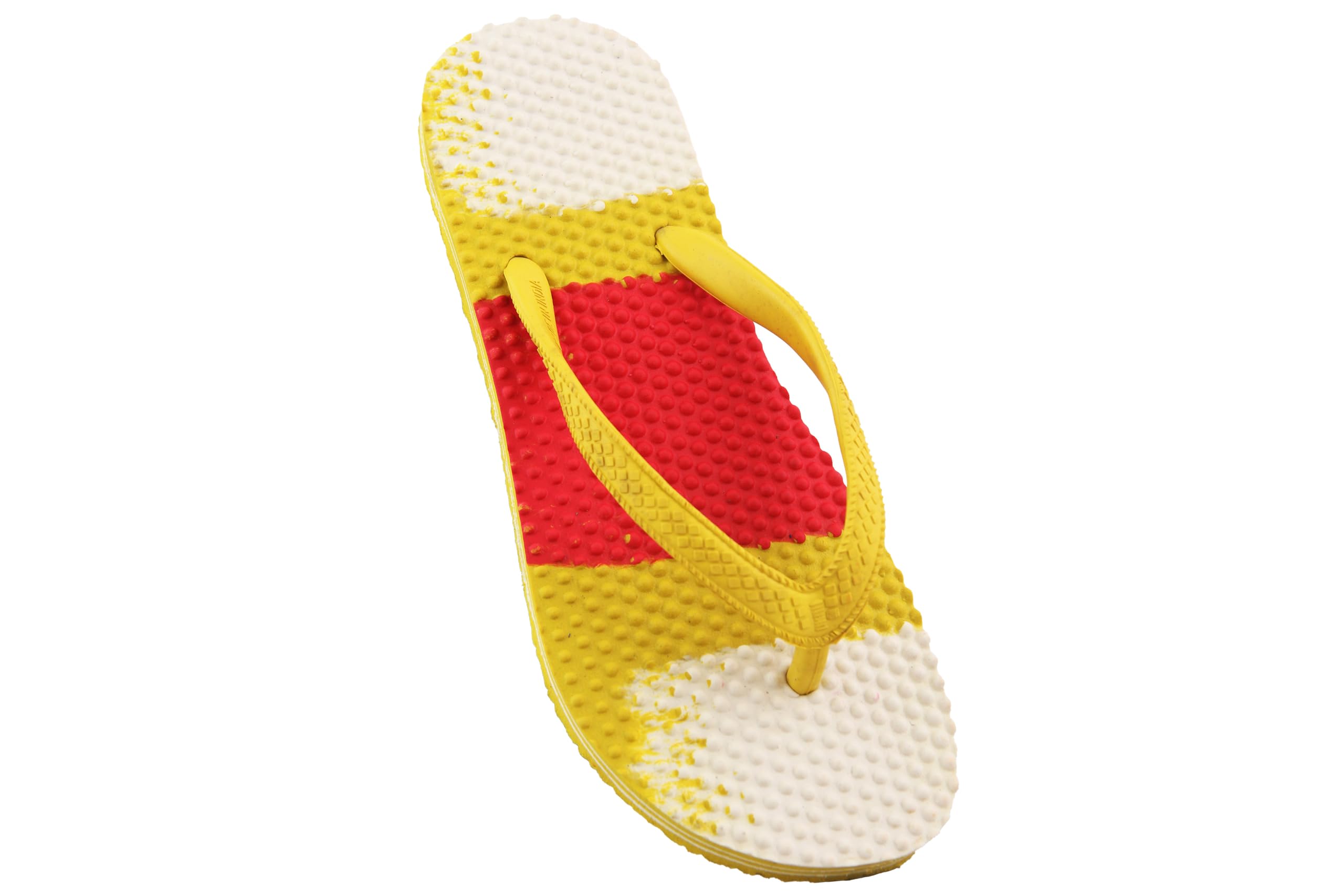 MORELLET Women Natural Rubber Printed Slippers| Multi Colour Slippers For Women | Comfortable and Soft Womens Flip Flops | Hawai Chappals | Bathroom Slippers | Door Slippers | Multicolor | Size : 8 (B0D4725XBT) Amazon Price History, Amazon Price Tracker