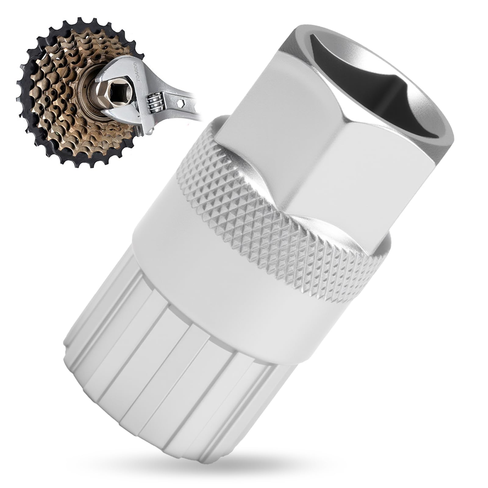 Clé Unior Démonte Cassette Et Roue Libre Vissée Pour Pignons 11 Et 12 Dents