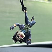 Joker Car Hanging Accessories, Clown Car Mirror Hanging Accessories Cool Ornament Rear View Mirror Guy Gifts Buddy Stuff for Men