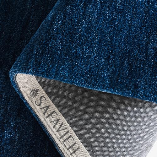 Tapete decorativo Safavieh Carmine 5x8 azul miniatura 6