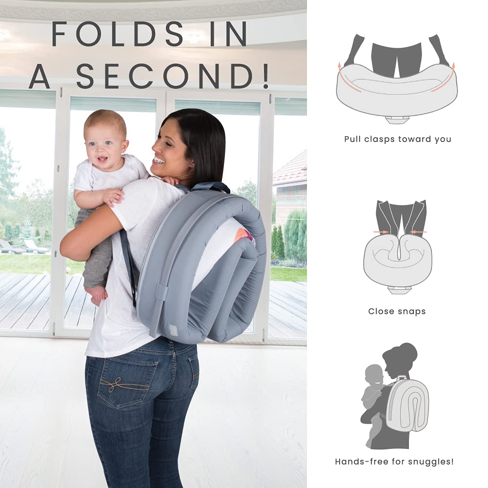 Lulyboo Indoor/Outdoor Cuddle & Play Lounge, Baby Nest, Metro Buy