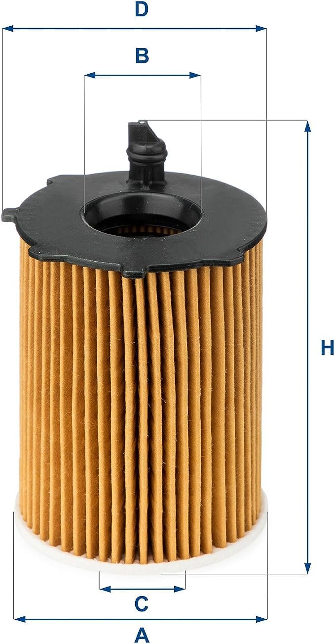UFI Filters, Filtro Olio 25.037.00 + UFI Filters, Filtro Gasolio 24.027.00 + UFI Filters, Filtro Aria 30.246.00 + UFI Filters, Filtro Abitacolo ai Carboni Attivi 54.158.00
