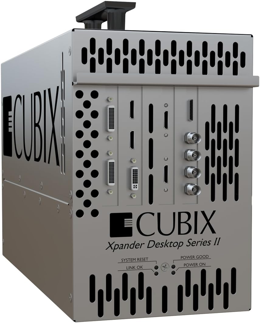 Cubix 16 Channel GPU-Xpander Desktop Series II, 4 Single Slots or 2 Dual Slots