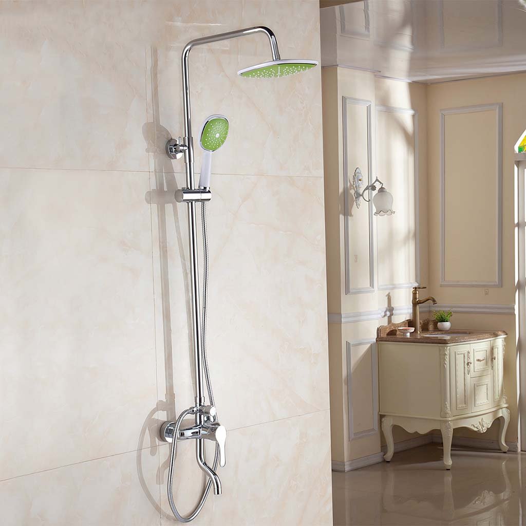 Cqq Shower Sets Shower set Full copper faucet shower Device Bathroom shower shower head set