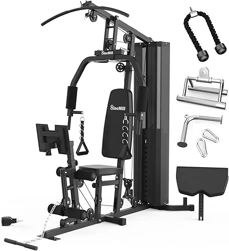 SincMill Home Gym Multifunctional Full Body Workout Equipment for Home