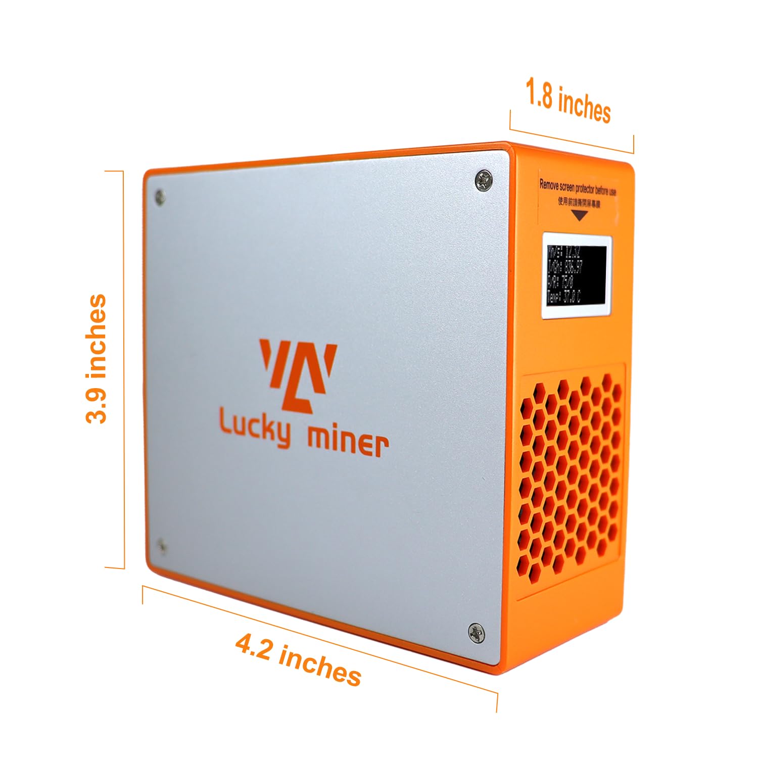 Lucky Miner LG07 Quiet Home Crypto Miner Perfect for Dogecoin & Litecoin, Scrypt ASIC 10-12MH/s, Super Low Power 25-27W, Built-in 2.4GHz WiFi, Easy Setup — view 6