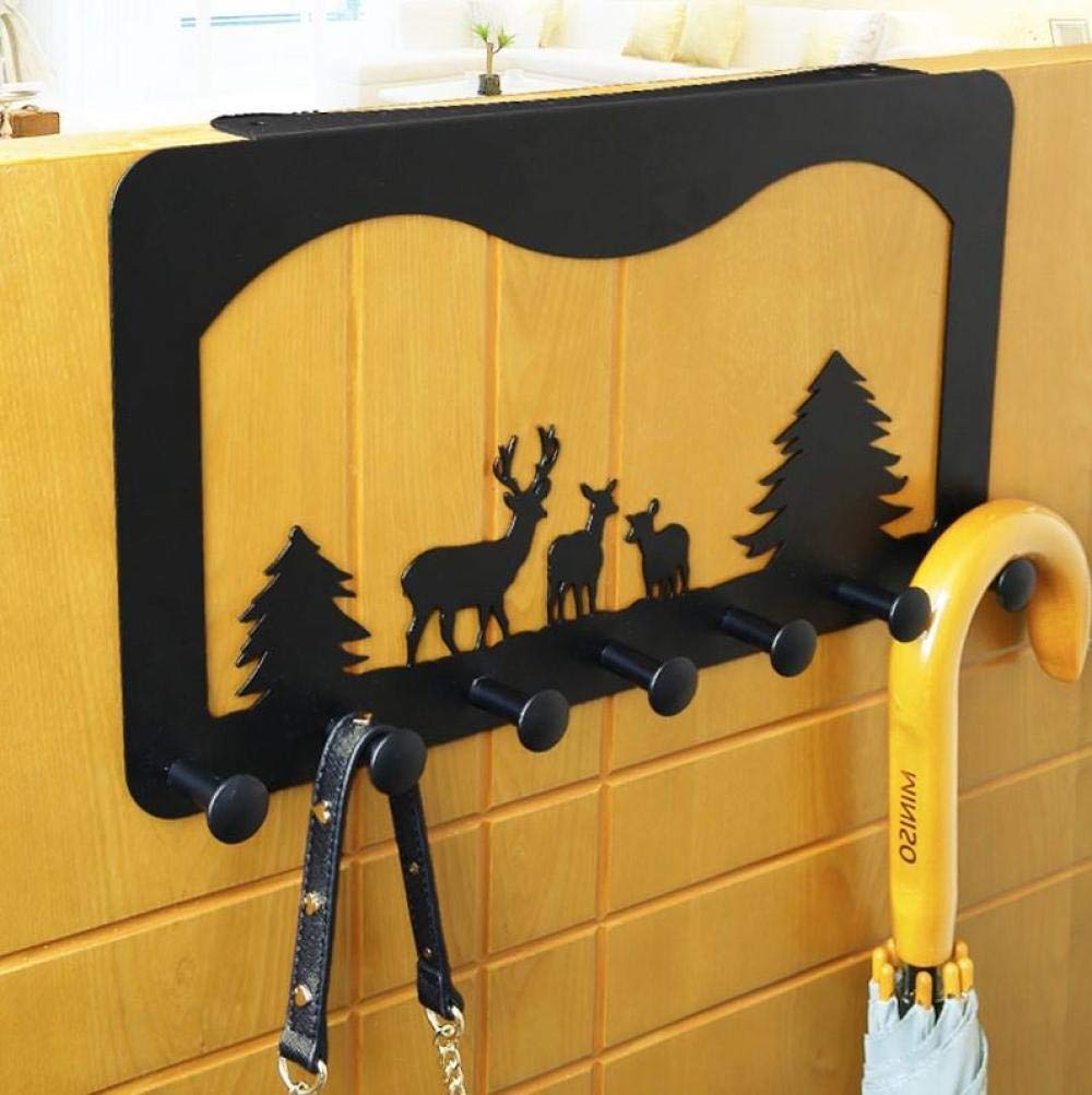 Porte-manteau salle de bain pour porte pour organiser vos peignoirs