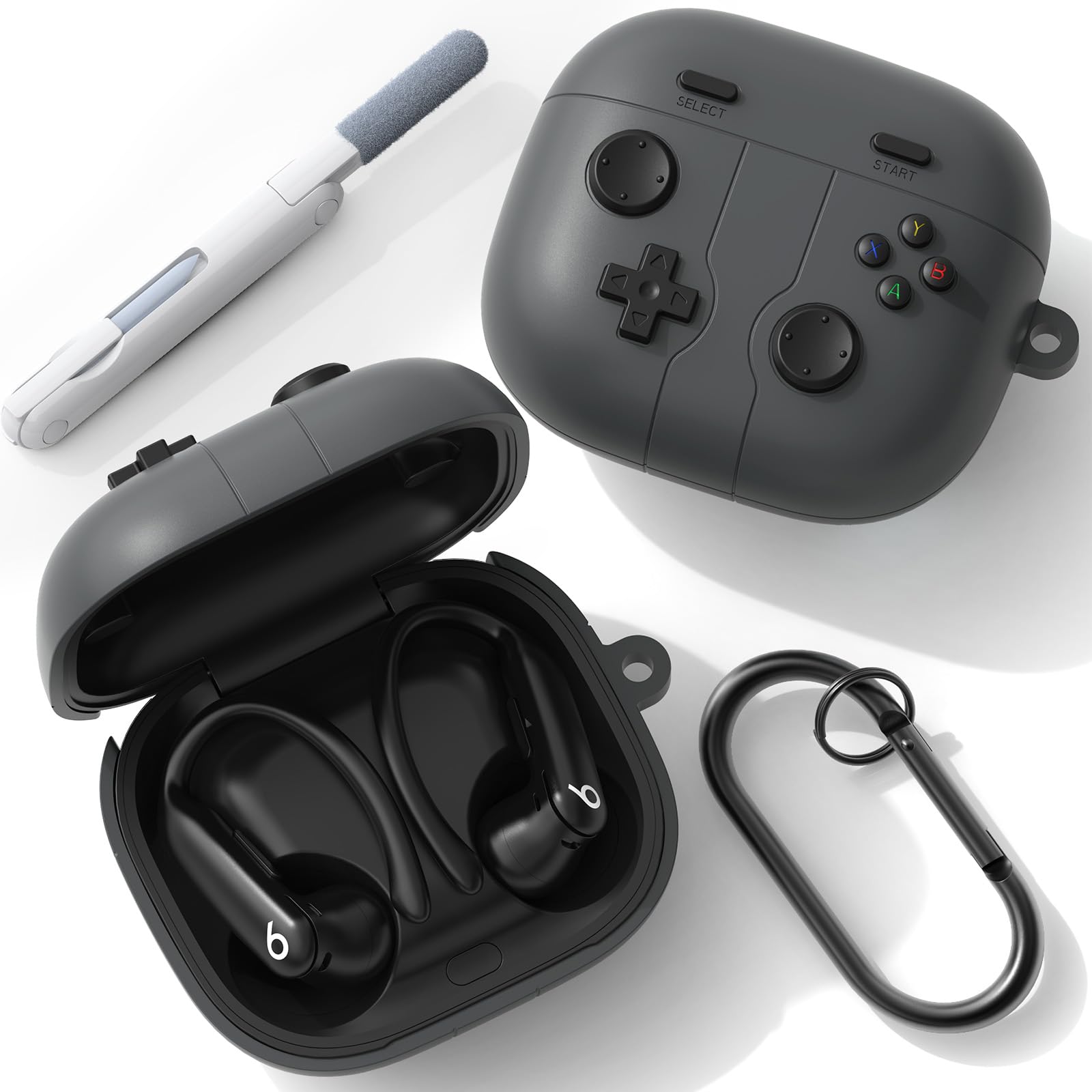 Coque antichoc Powerbeats Pro 2 Beats silicone console RFUNGUANGO - 8