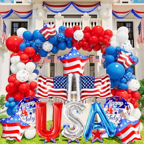 Image of Independence Day party balloons (B)