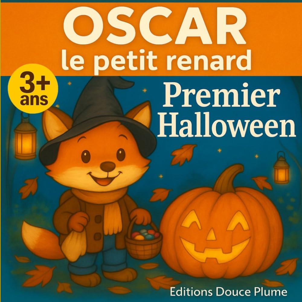 Premier Halloween d'Oscar le petit renard: Une histoire d’Halloween, sans peur, pleine de douceur pour les tout-petits