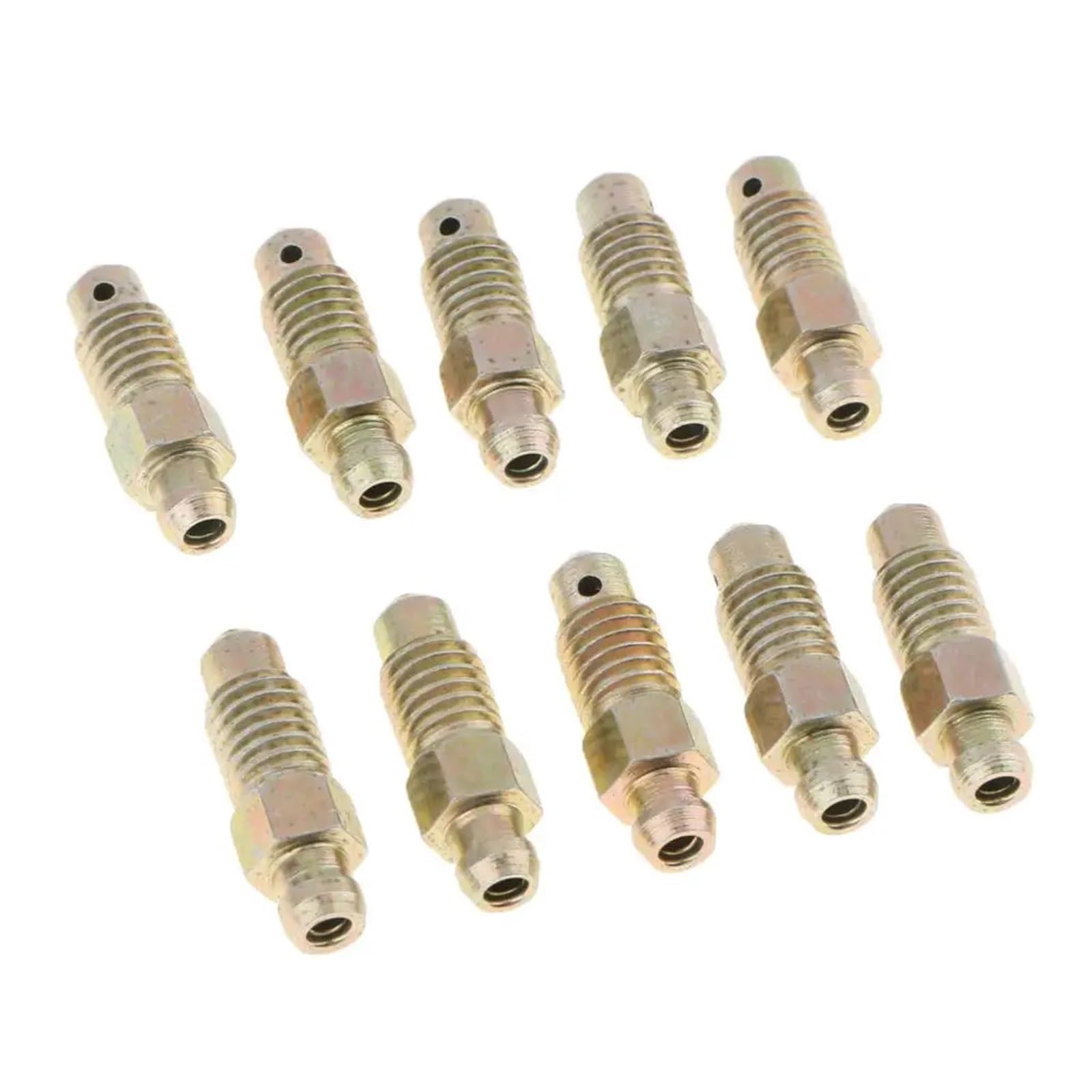 Retractor Pistones Tornillo de purga freno metálico Pistones Freno En Frenos Disco | Kit de reparación de pinza trasera delantera, ajuste Universal para reemplazo del sistema de frenos de coche