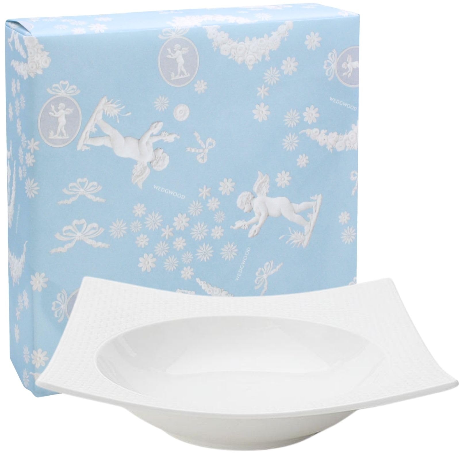  ジオユニーク　プレート　4枚セット　新品　箱　紙袋つき Amazon｜【ウェッジウッド(Wedgwood) 公式ウェディングラッピング