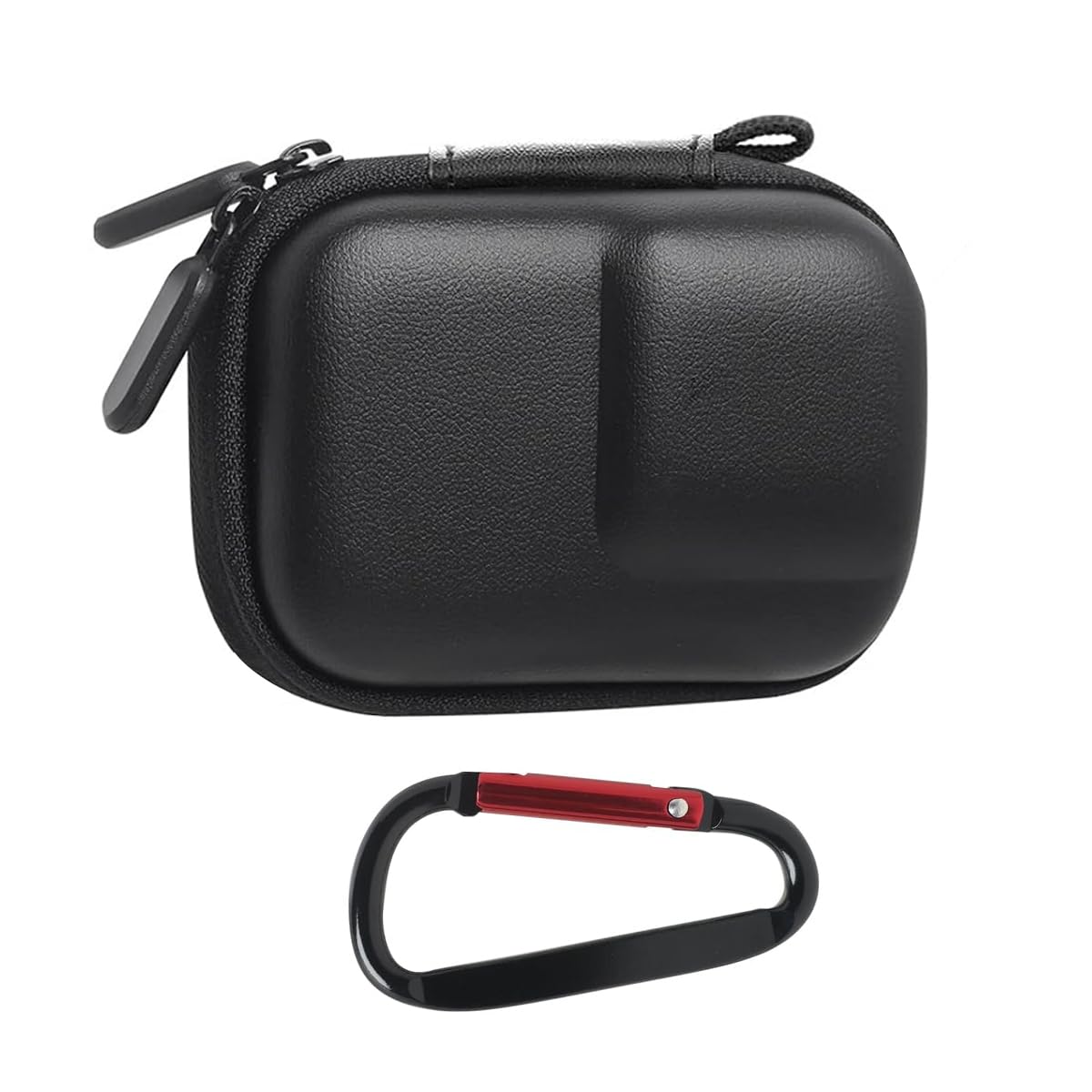 ZORBES Carrying Case for OSMO Action 5 Pro/4/3, Waterproof PU Hard Shell Storage Bag Plush Lining Design Action Camera Travel Case with Carabiner, 9.8...