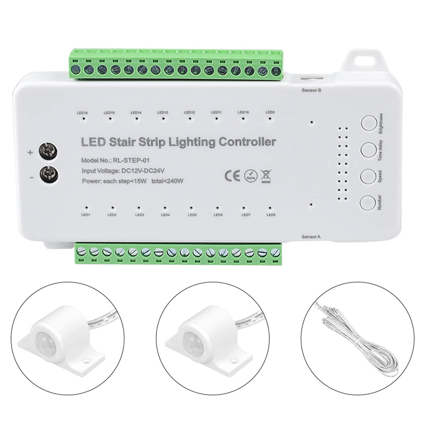 XLSBZ Intelligent Motion Sensor Stair Lighting Set - Image 3