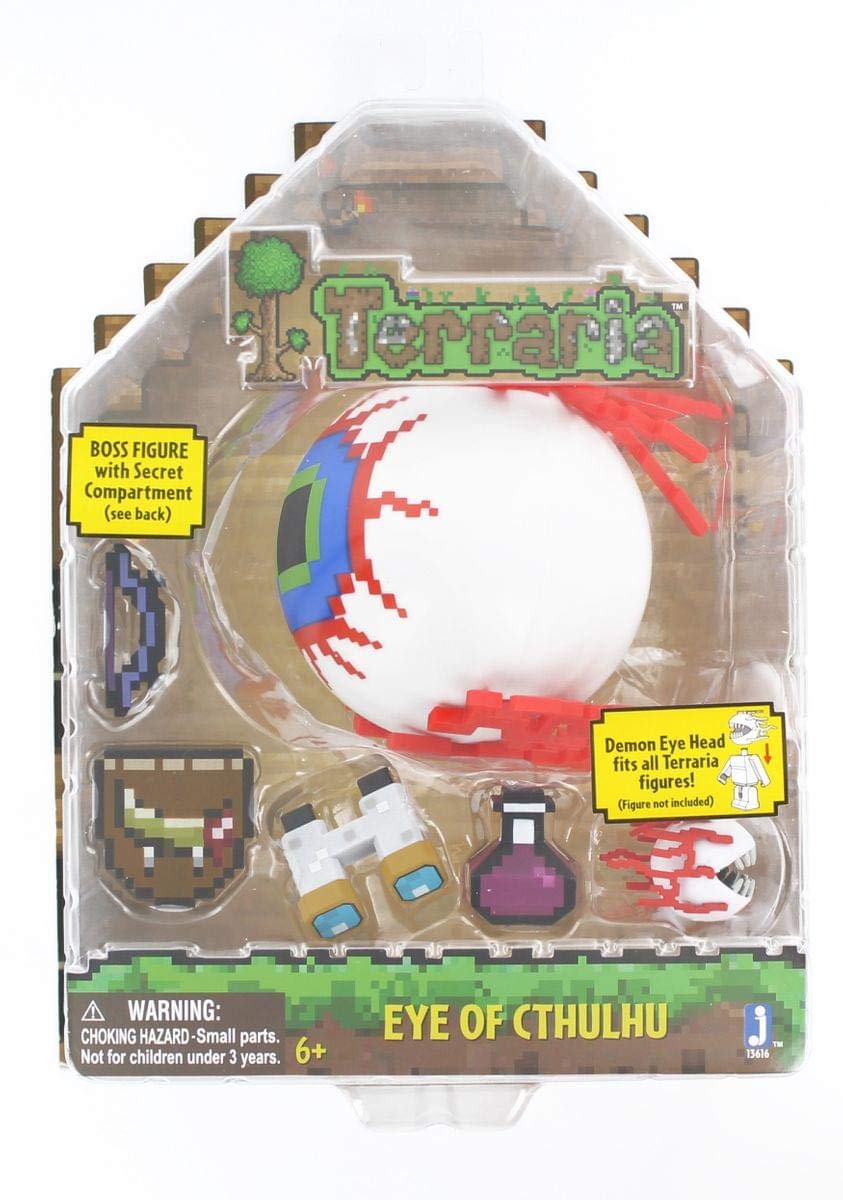 Toynk Terraria Deluxe Action Figures Set of 2 Eye of Cthulhu and